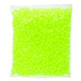 6mm Perles Rondes En Plastique 1000/pk - Jaune Fluorescent