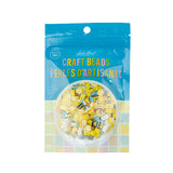 Craft Beads Clay Mixed Shapes Yellow 120/pk