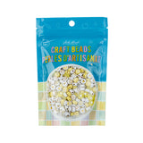 Craft Beads Plastic Disc 7mm Yellow Mix 72g