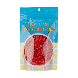 Craft Beads Plastic Star Mix Red 70g