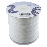 2mm White Rattail Cord 100yd