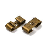 Bolo Slide Low Profile Antique Brass 10/pk