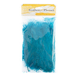 Plumes de Marabout Vrac Turquoise 20g