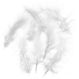 Marabou Feathers 5-7" White 6g