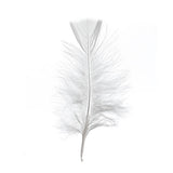 Marabou Feathers 5-7" White 6g