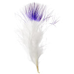 Plumes de Marabout Deux Tons Violet 6g