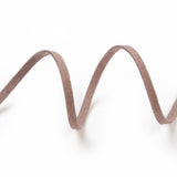 Faux Suede 5mm Lace 5m Camel