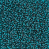 8/0 Toho Seed Beads #7BDF Transparent Frosted Teal 8-9g Vial