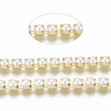 Metal Pearl Banding 4mm Gold by the Yard