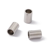 Cord Ends Stainless Steel (3mm ID) 10/pk