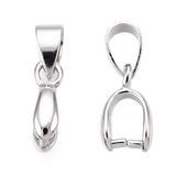 Pinch Bail 15mm Nickel 10/pk