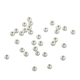Round Metal Bead 3mm Silver Plated 50/pk
