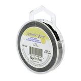 Fil Artistique 20g Noir 15yd