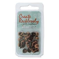5/16" Antique Copper Round Spots 24/pk