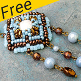 Casablanca Pendant Project - Using Superduos and Matubo Beads