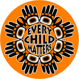 Epoxy Sticker Round 1" Every Child Matters 10/pk