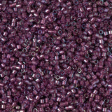 11/0 Delica Bead #2390 Fancy Lined Eggplant 5.2g