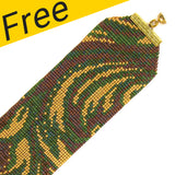 Earth Bracelet Project - Using Delica Beads On A Loom Or Peyote Stitch