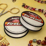 Fireline Beading Thread 4lb Crystal 50yd