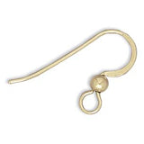 Fish Hook Ear Wire 18mm 14kt Gold Filled 2/pk