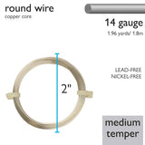 14g Fil Style Allemand Argent 1.8m