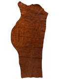 Cowhide Suede Rust Brown #2