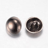 Shank Button 12mm Dome Gunmetal 20/pk