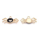 Spider Enamel Charm 11x22mm 5/pk