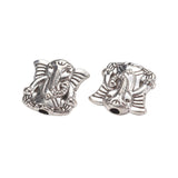 Metal Elephant Beads 10x10mm Antique Silver 10/pk