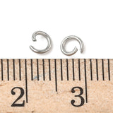 Jump Rings 4mm Round 21g Stainless Steel 100/pk