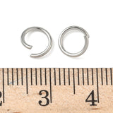 Jump Rings 7mm Round 20g Stainless Steel 100/pk