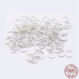 Soldered Jump Rings 5mm Sterling Silver 5/pk