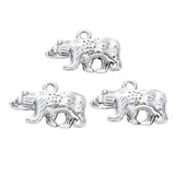 Bear Metal Charm 15x24mm Antique Silver 5/pk
