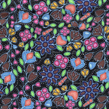 Cotton Fabric Heal MMIW Floral Black - Half Yard