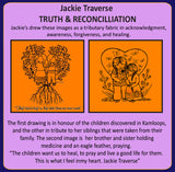 Cotton Fabric Truth & Reconciliation Flame - Half Yard