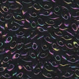 Long Magatama Beads #454 Metallic Dark Plum Iris 8.5g