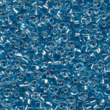 Magatama Beads #18 Silver Lined Aqua 23g