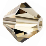 Toupie Preciosa Black Diamond de 4 mm chacune