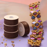 Bobine de fil Nymo B marron 65 m