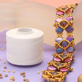 Bobine de fil Nymo B blanc 350 m