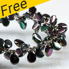Pip Wired Bracelet Project - Using Preciosa Pip Beads