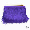 Chainette Fringe 12" Purple - By the yard