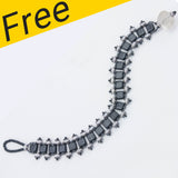 Projet River Walk Bracelet - Utilisation de Superduo et de perles de carreaux tchèques