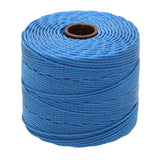 S-Lon Bead Cord .5mm Bleu 77yd Bobine
