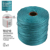 S-Lon Bead Cord .5mm Sarcelle 77yd Bobine