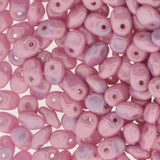 Czech Superuno Beads 22g Craie Lustre Lilas