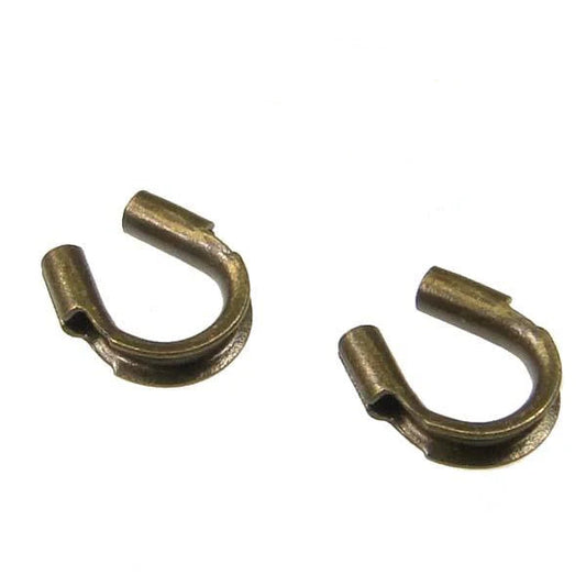 Antique Brass Wire Guards 100/pk