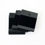 Boucles d'oreilles Cartes 2.5" Black Velvet 50/pk