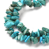 Turquoise Chips 5-8mm (Natural/Dyed) 32" Strand