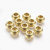 Metal Barrel Beads 12mm Antique Gold 10/pk